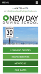 Mobile Screenshot of newdaydrivingschool.com
